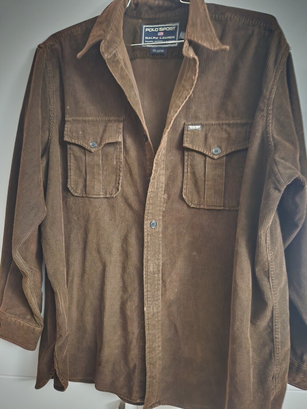 Polo by Ralph Lauren Brown Corduroy Button-Down Shirt - Picture 4 of 9